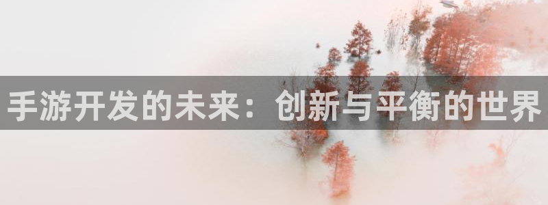 恩佐娱乐平台正规吗可靠吗：手游开发的未来：创新与平衡的世界